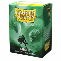 Dragon Shield Sleeves: Matte Dual - Lightning (100)